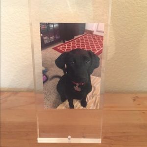 9 inches Tall Acrylic Frame Magnets at Top